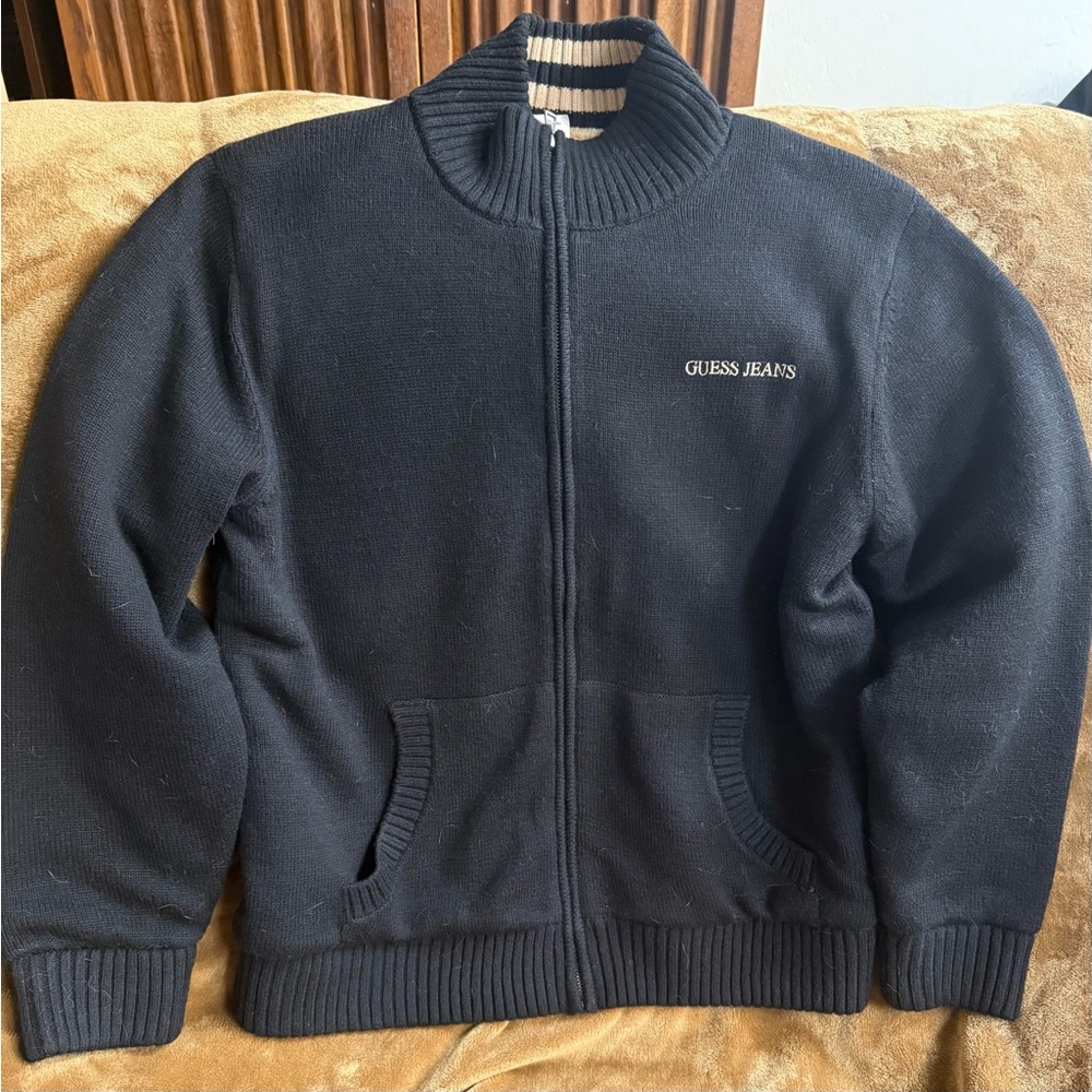 Guess Men’s Full Zip Sweater - Size: Large - NWT